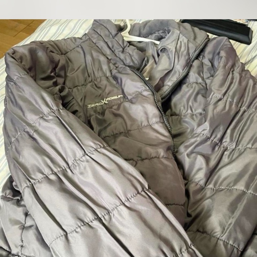 ZeroXposur Gray Puffer Jacket